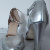 Scarpe décolleté argento