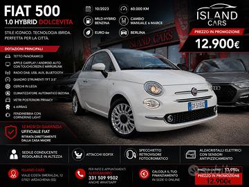 Fiat 500 1.0 Hybrid Dolcevita