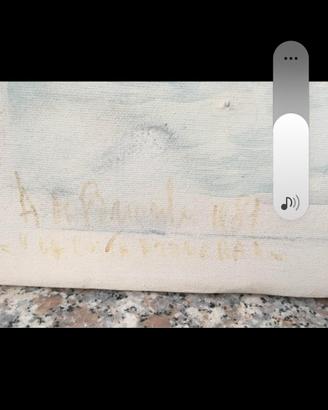 Quadro A. R . Brioschi La Costa Azzurra