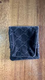 Pochette porta gioielli GUCCI in Velluto marrone