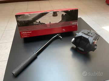 Manfrotto Testa fluida video 2 vie XPRO alluminio
