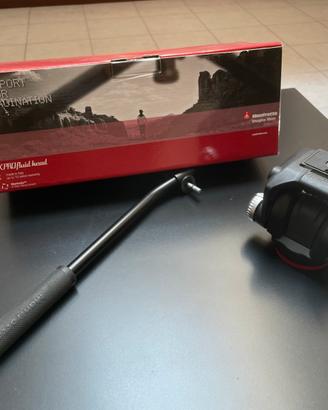 Manfrotto Testa fluida video 2 vie XPRO alluminio