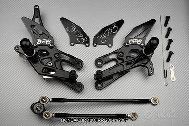 Pedane arretrate HONDA CBR 1000 RR 2004 2007