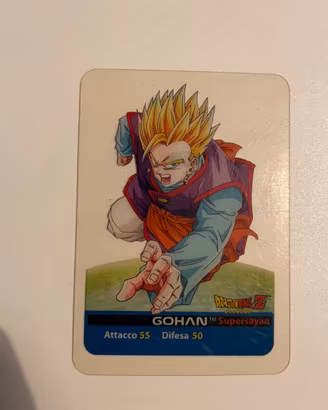 Dragon Ball Z Lamincard Gohan Super Saiyan n.8
