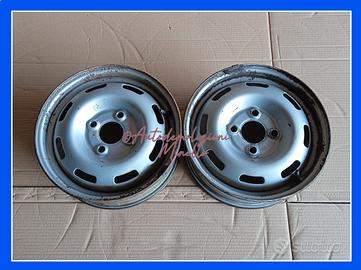 Coppia cerchi in ferro RENAULT Super 5 84-96
