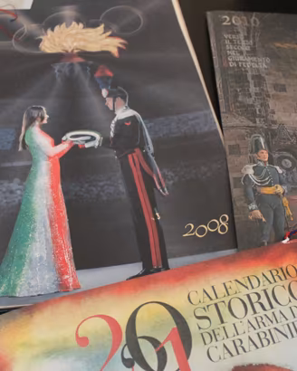 CALENDARI ORIGINALI STORICI CARABINIERI