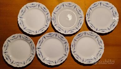 Set 6 Piatti da Dolce – Richard Ginori
Porcellana 