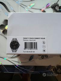 Tissot t-touch connect black