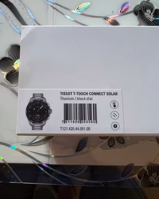 Tissot t-touch connect black