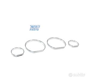 CERCHI CROMATI PER CRUSCOTTO STRUMENTI BMW E46