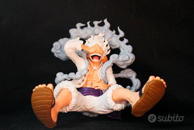 Luffy Gear 5 One Piece action figure resina