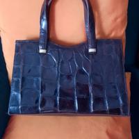 borsetta coccodrillo vintage