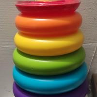Fisher-Price Piramide 5 Anelli Gigante