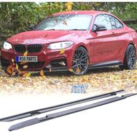 AGGIUNTE PEDANE BMW F22 F23 LOOK M PERFORMANCE NER
