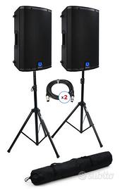 2 casse Attive TURBOSOUND iQ10  2500 W DSP