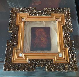 Cornice ex voto Greca restaurata 