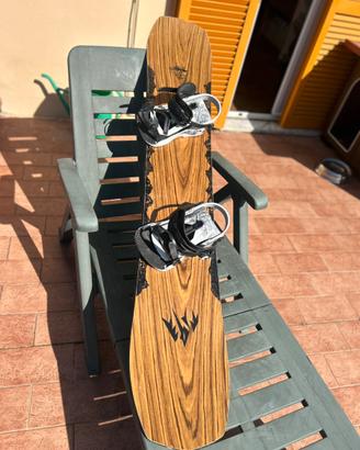 Snowboard - Jones Flagship 162w con Union Falcor L