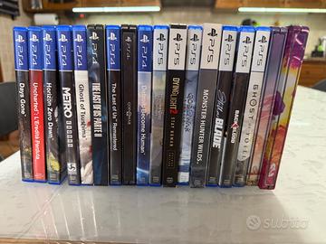 Collezione Giochi PS4 e PS5