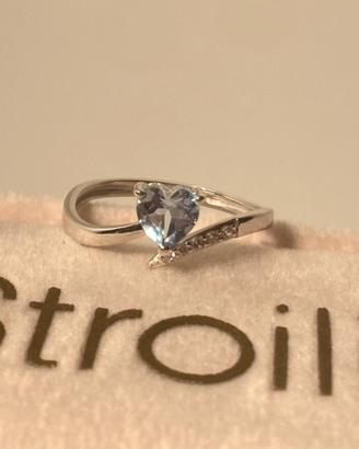 Anello di oro bianco