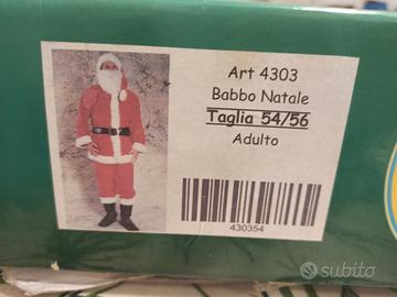 vestito babbo Natale