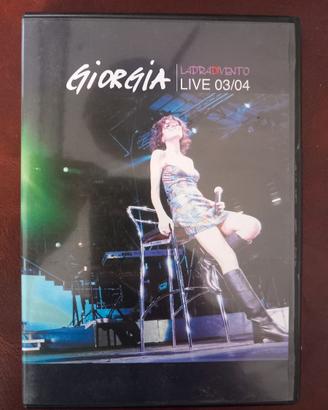 DVD - Giorgia - Ladra di vento live 2003-04