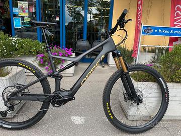 ebike ORBEA RISE M-TEAM XTR 2022 carbon nuova XL