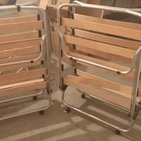 Coppia brandine pieghevoli