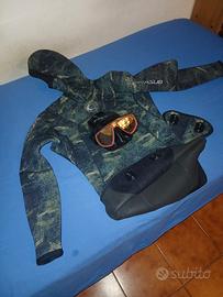 giacca muta sub sporasub + maschera seac