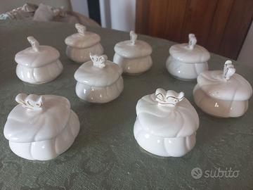 Scatoline in ceramica