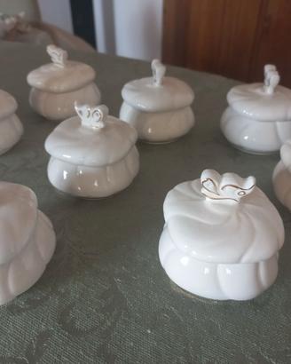 Scatoline in ceramica