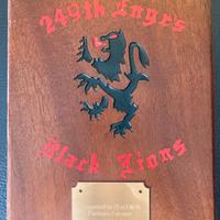 Crest 249th Engr’s Black Lions