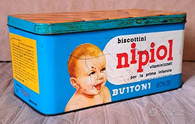 70's * Advertising Original Buitoni, Biscotti Nipiol Frame - Mynumi