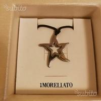 Collana con laccio di caucciù e stella Morellato
