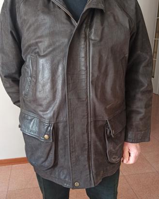 giubbotto uomo pelle tg.52