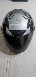Bieffe Casco integrale Moto Scooter Grigio Nero 