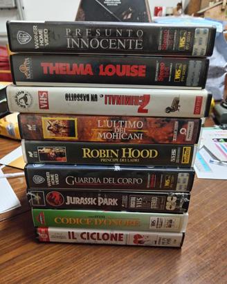 cassette vhs film vari 