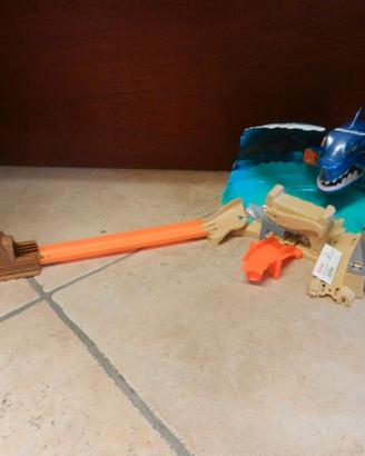 Piste Hot Wheels-Shark Beach Battle