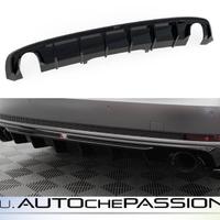 Spoiler posteriore Audi A4 S-line B9 doppio scaric