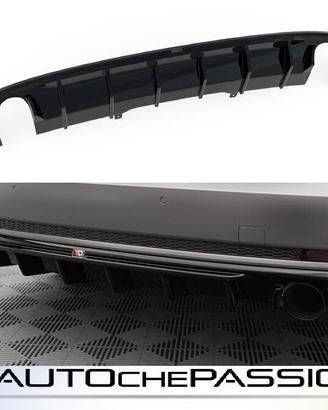 Spoiler posteriore Audi A4 S-line B9 doppio scaric