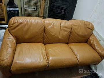 Divano Busnelli pelle originale