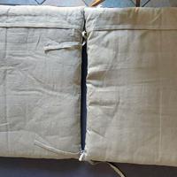 Cuscini testata letto cotone 100% color lino