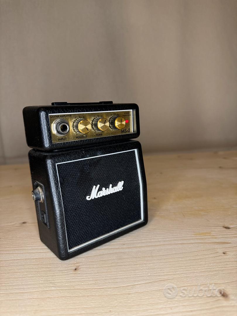 Marshall MS-2 - Mini portatile Amplificatore per chitarra 1W