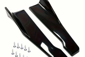 spoiler dx e sx universali in Abs nero lucido