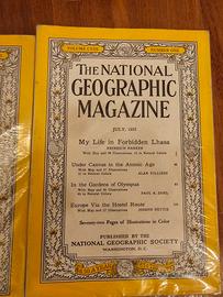 Riviste "The national geographic" 