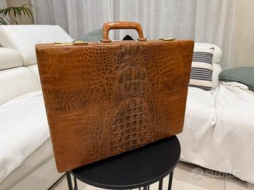 Valigetta 24 ore in coccodrillo