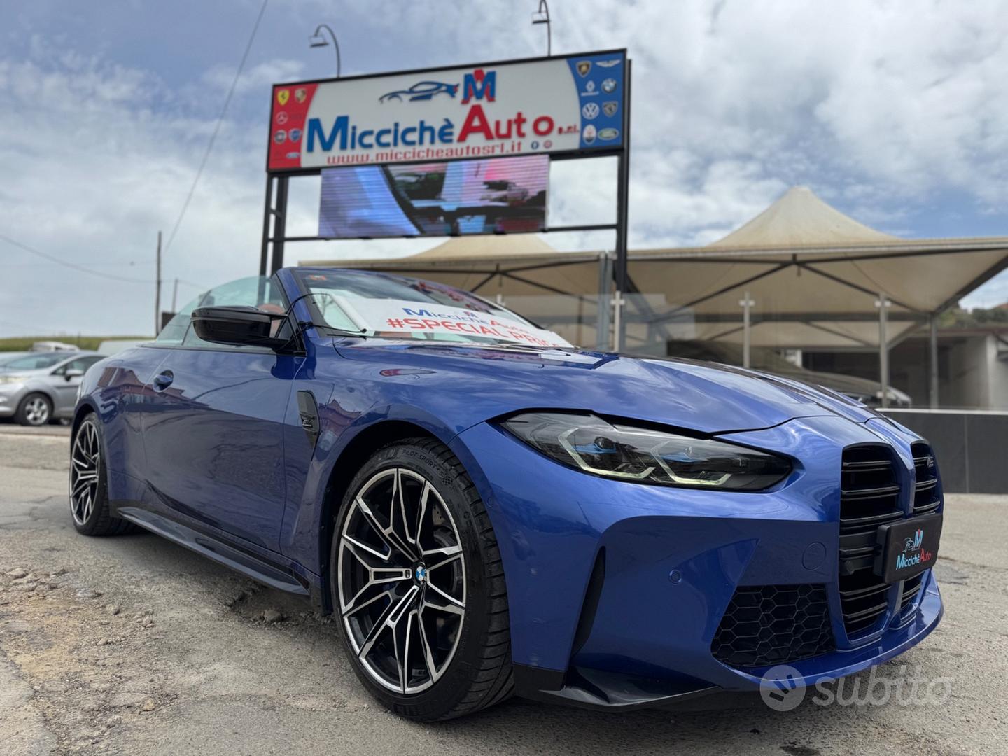 Subito - Miccichè Auto Srl - BMW M4 COMPETITION CABRIO 510 CV X-DRIVE ...