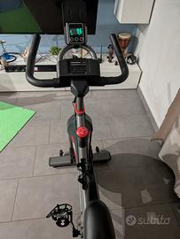 Spin bike fitness resisten  magnetica, già montata