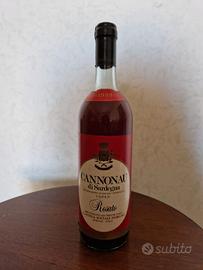 Bottiglia Vino Cannonau Sardegna 1983 collezione
