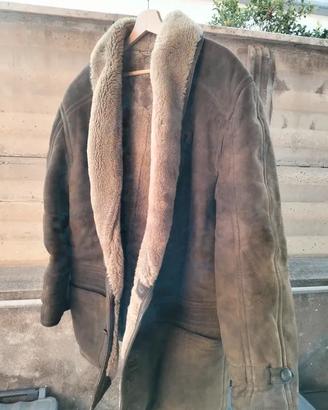 Cappotto pelle uomo montone roland's shearling