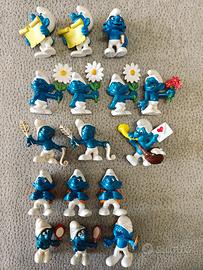 puffi Smurfs peyo schleich vintage bellezza 
